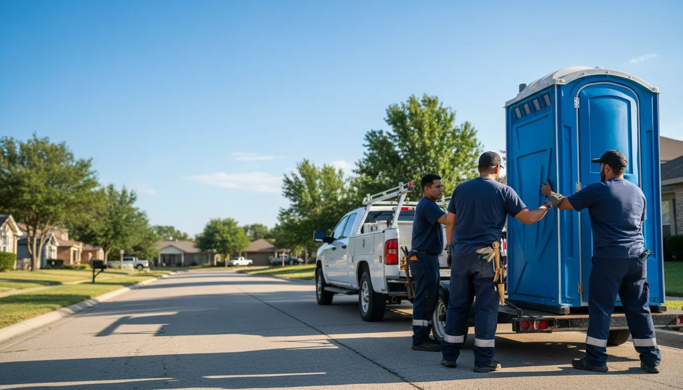 Portable Toilet Rental in Reddell, LA near me